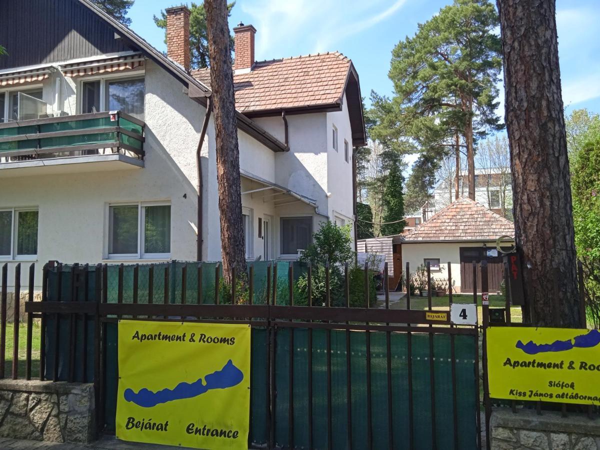 Balaton-Lak Apartmanhaz シオーフォク エクステリア 写真